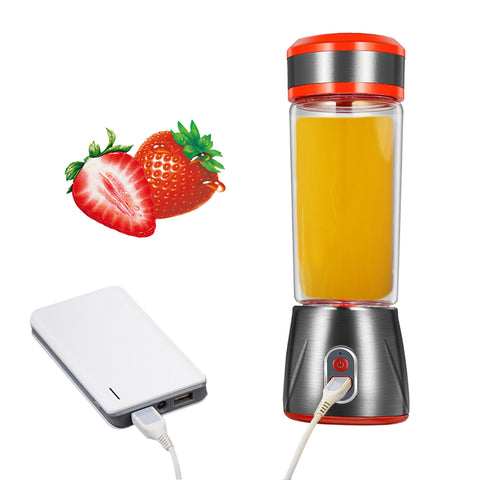 Image of Rechargeable, Personal and Portable Glass Blender