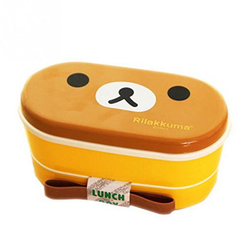 Image of Japanese Bento Lunch Box (2-Layer Container)