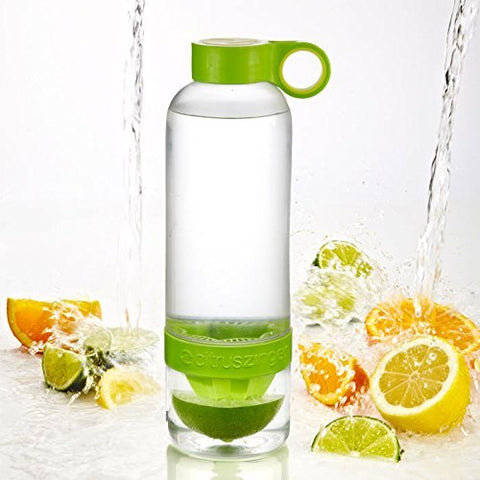 Image of Leak-Proof Lemon Squeezer Cup With Fruit Infuser Water Bottle