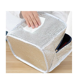 Image of Insulated Lunch Bag with Deep Side Pocket