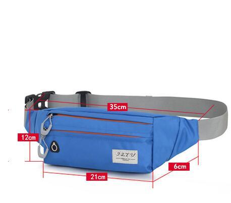 Image of Fanny Pack - Compact Waist Bag for Phone and Wallet - Black