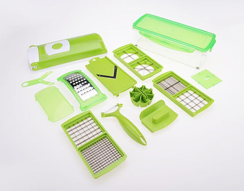 Image of 12 in 1 Vegetable Cutter or Chopper and Slicer