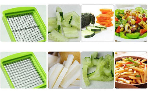 Image of 12 in 1 Vegetable Cutter or Chopper and Slicer