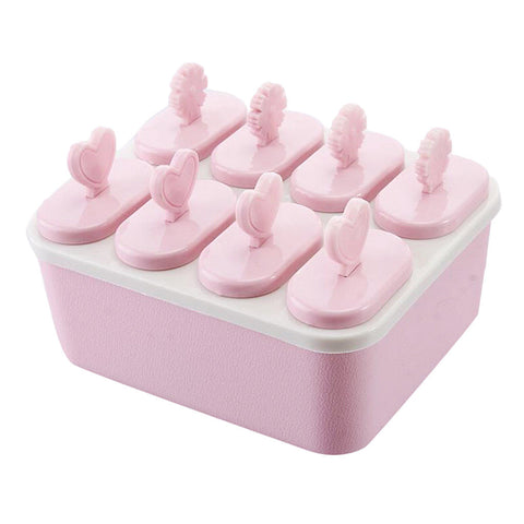 Image of Ice Cream and Popsicle Molds - 6 & 8 Cell Containers