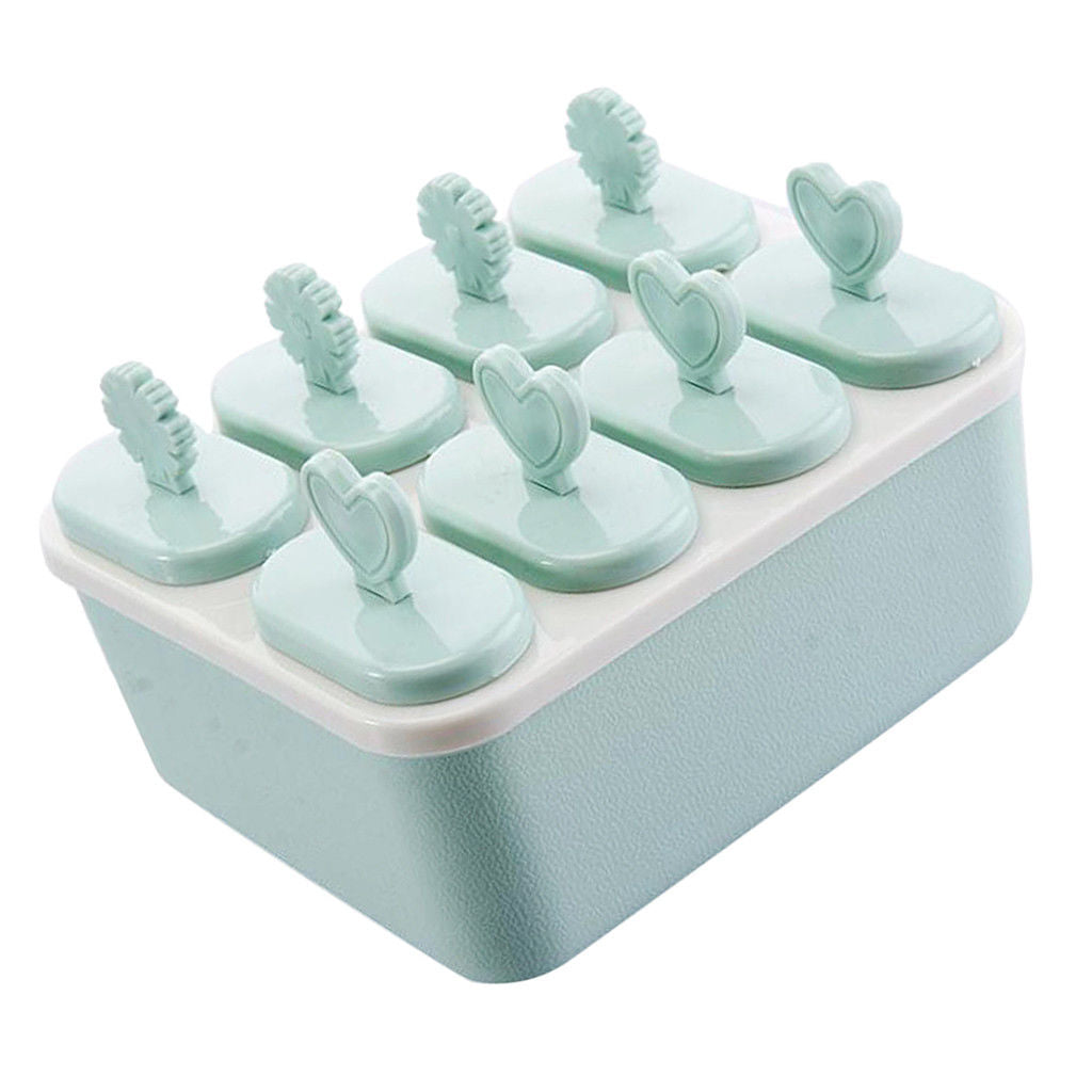 Ice Cream and Popsicle Molds - 6 & 8 Cell Containers