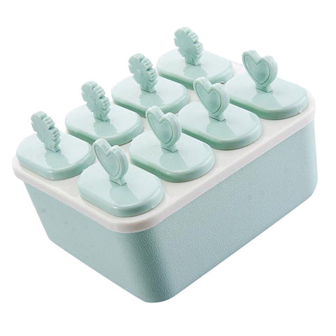 Image of Ice Cream and Popsicle Molds - 6 & 8 Cell Containers