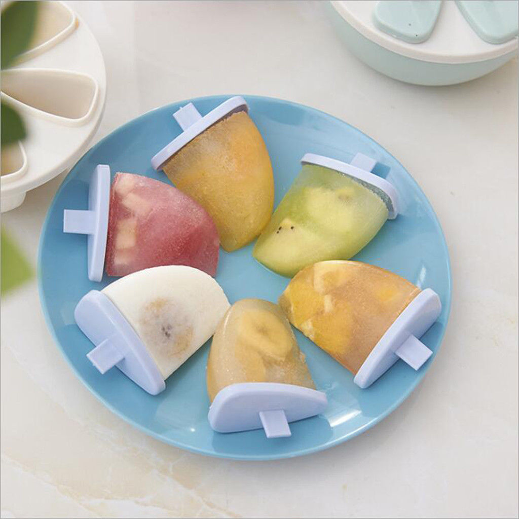 Ice Cream and Popsicle Molds - 6 & 8 Cell Containers
