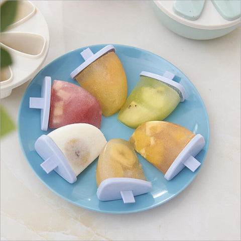 Image of Ice Cream and Popsicle Molds - 6 & 8 Cell Containers