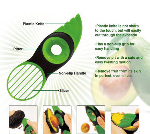 Image of 3-in-1 Avocado Slicer