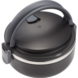 Insulated Stainless Steel Bento Lunch Box - Round Container