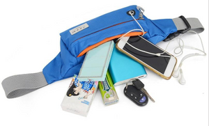 Fanny Pack - Compact Waist Bag for Phone and Wallet - Black