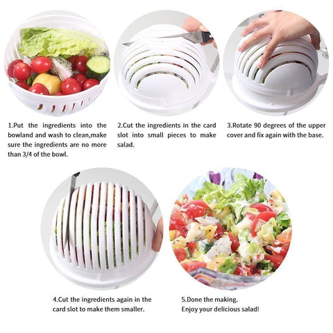 Image of 60 Second Salad Bowl Cutter
