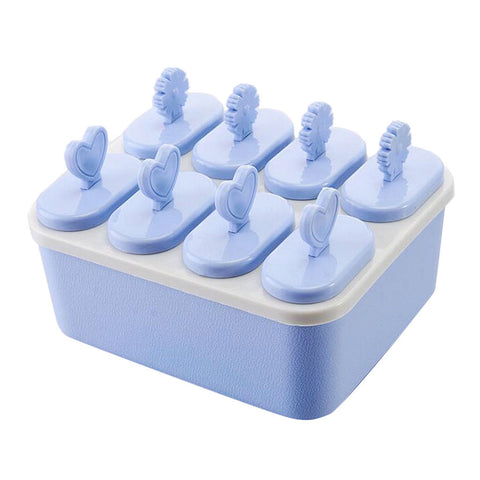 Image of Ice Cream and Popsicle Molds - 6 & 8 Cell Containers