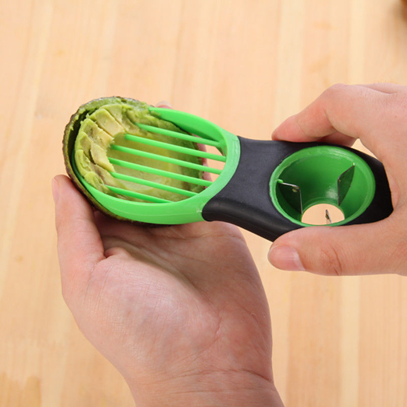 3-in-1 Avocado Slicer,conforms To Human Body Structure Grip,kitchen Gadgets  For Fresh Ripe Avocados